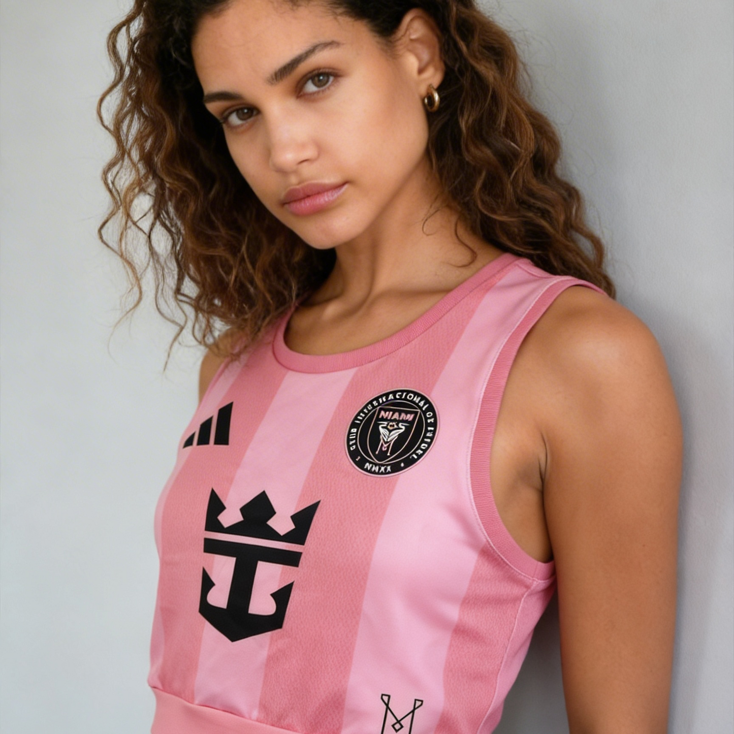 Crop Top Inter Miami Rose 2025/2026