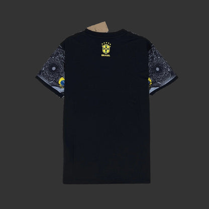 Maillot Brésil Christ Concept Noir et Gris 24/25
