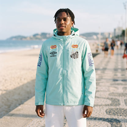 Veste Santos vert 2025/2026 – portée